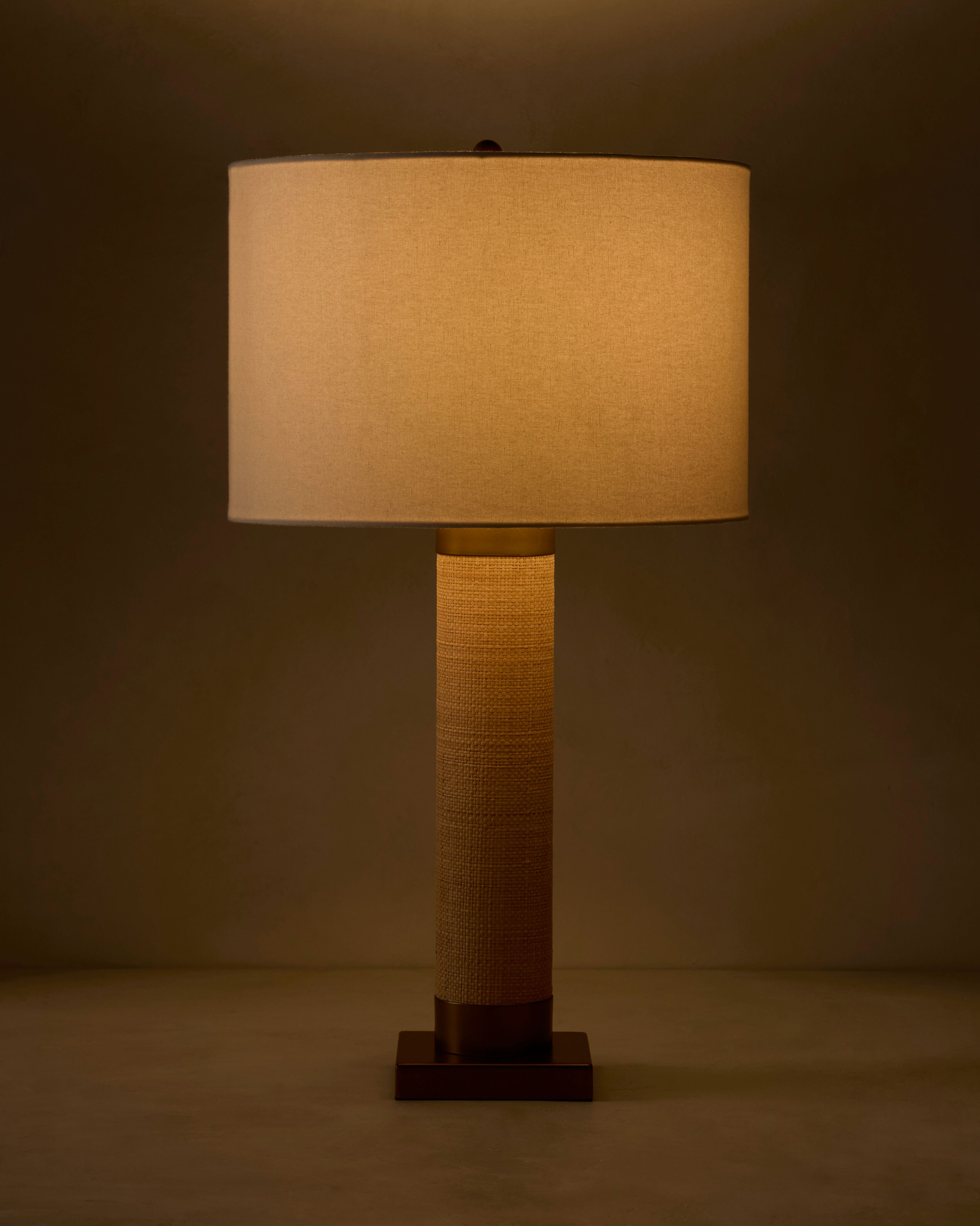 Iyla Raffia Table Lamp | Joon Loloi