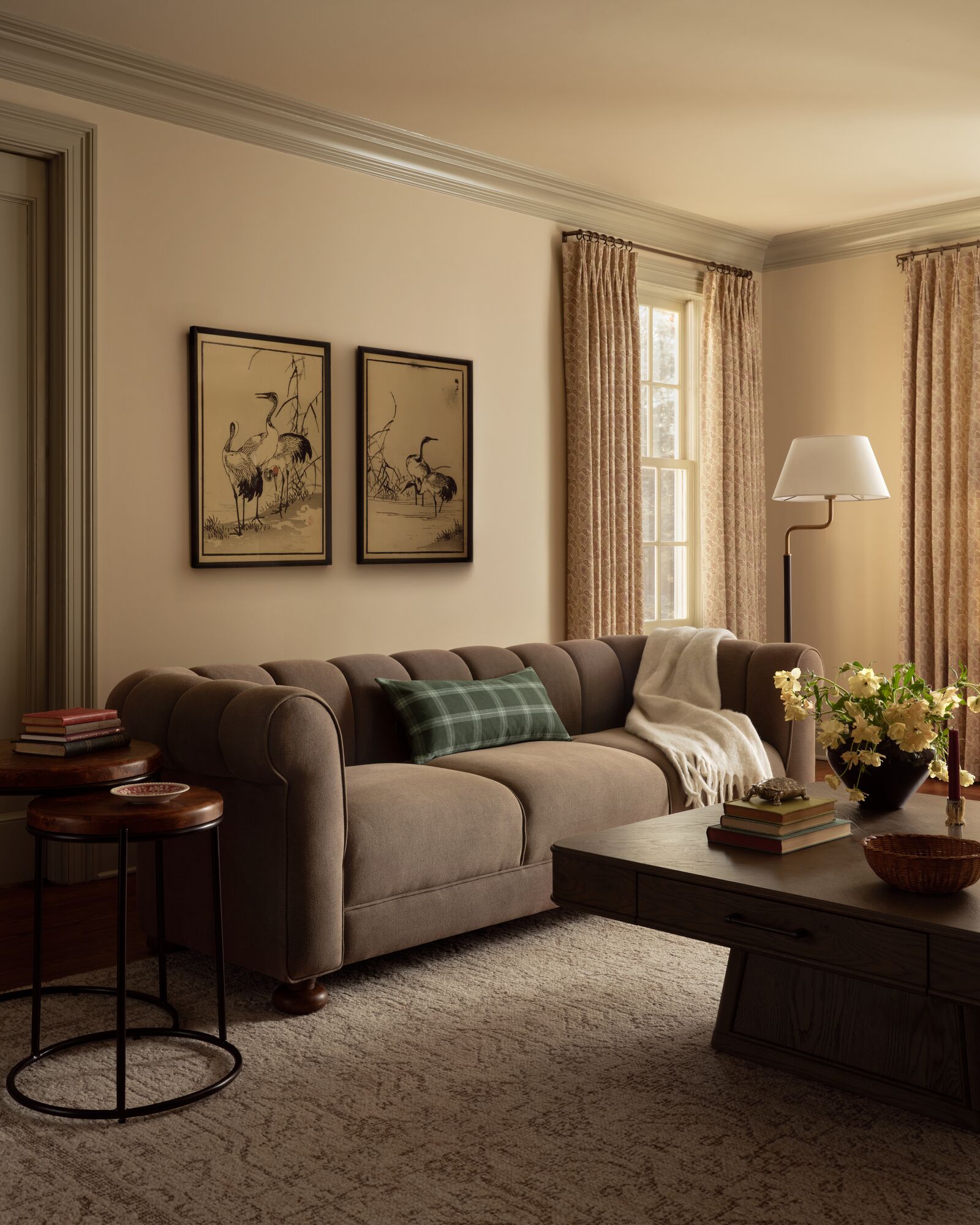 Morison Leather Wrapped Floor Lamp | Joon Loloi