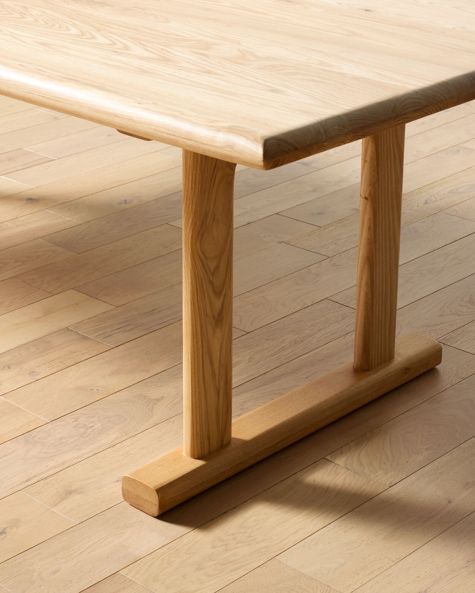 Nelson Ash Wood Dining Table | Joon Loloi