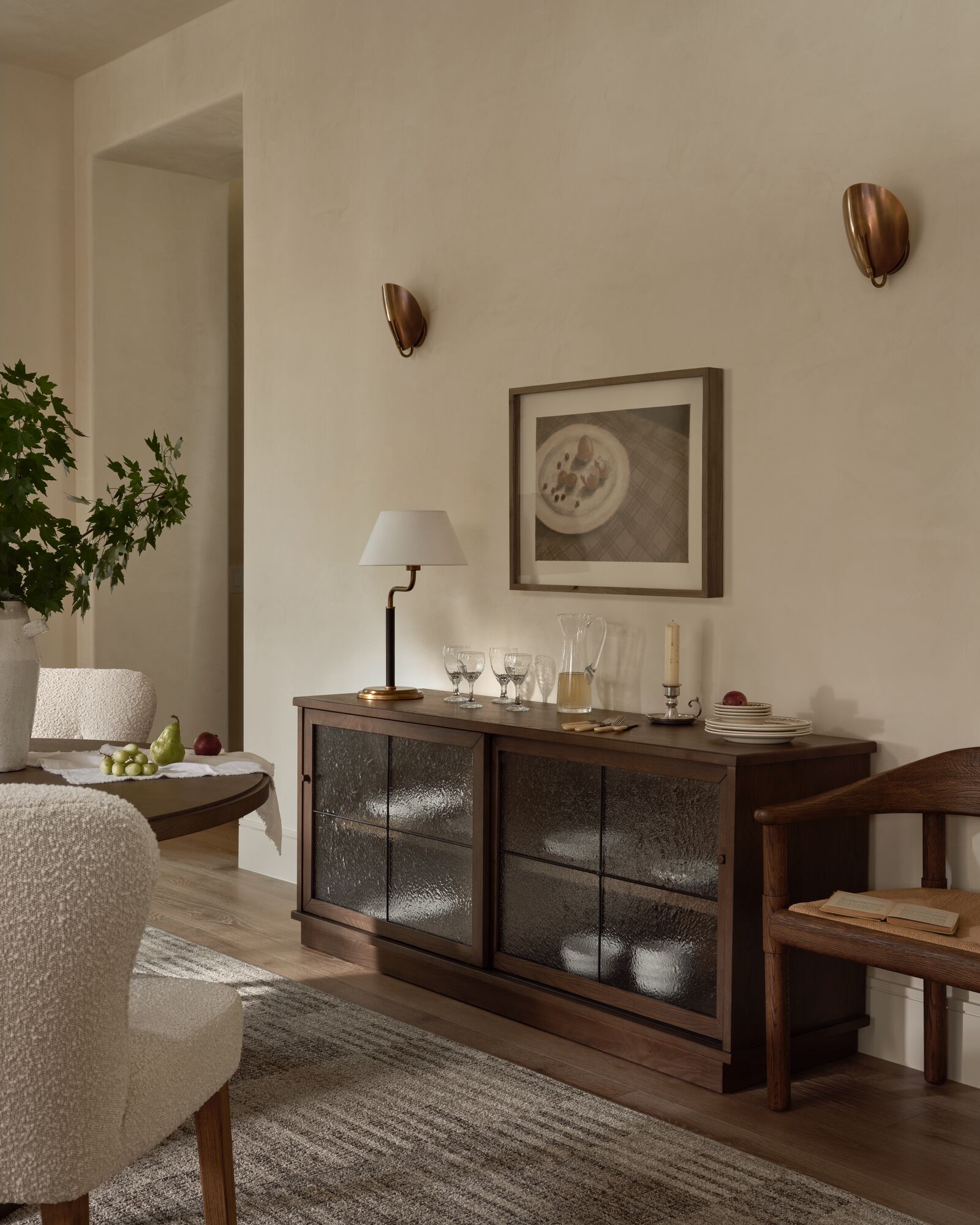 Morison Leather Wrapped Table Lamp | Joon Loloi